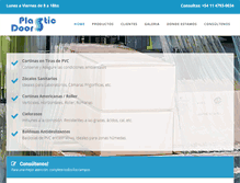 Tablet Screenshot of plasticdoors.net